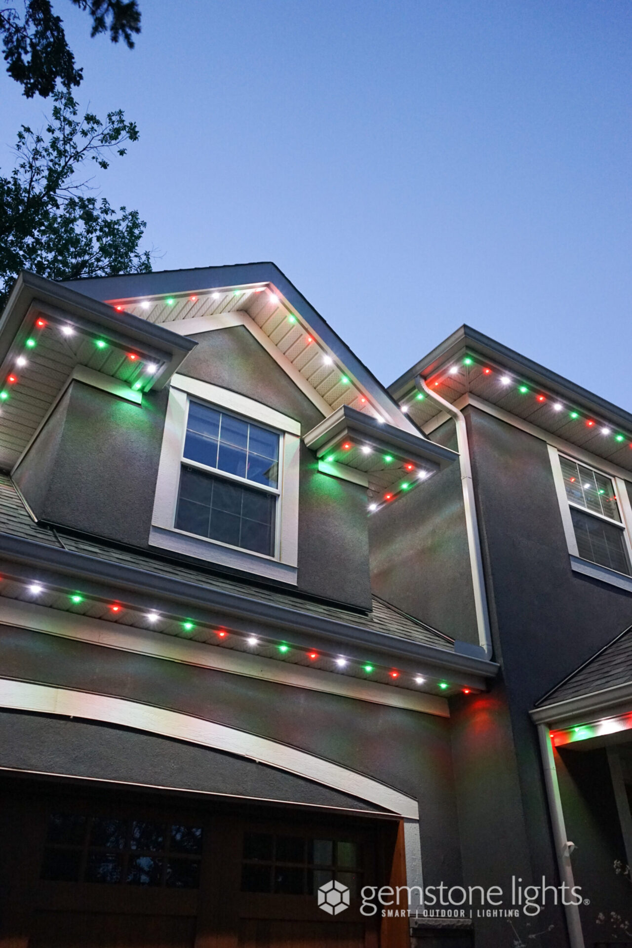 Gemstone Lights track system showing bulkier design profile